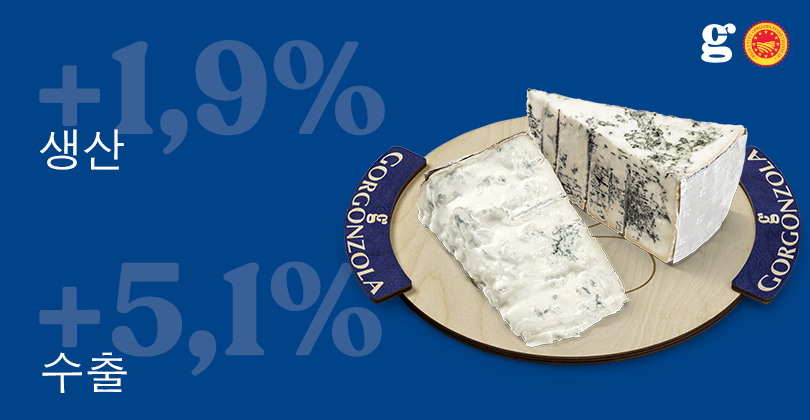 2024년 고르곤졸라 DOP 치즈 527만 7천 개 이상 기록적인 생산량 달성